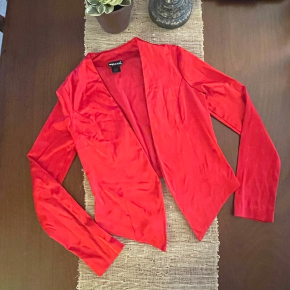 2010s Wet Seal Candy Apple Red Jacket - Picture 1 of 3